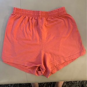 Coral Pink Soffe Shorts